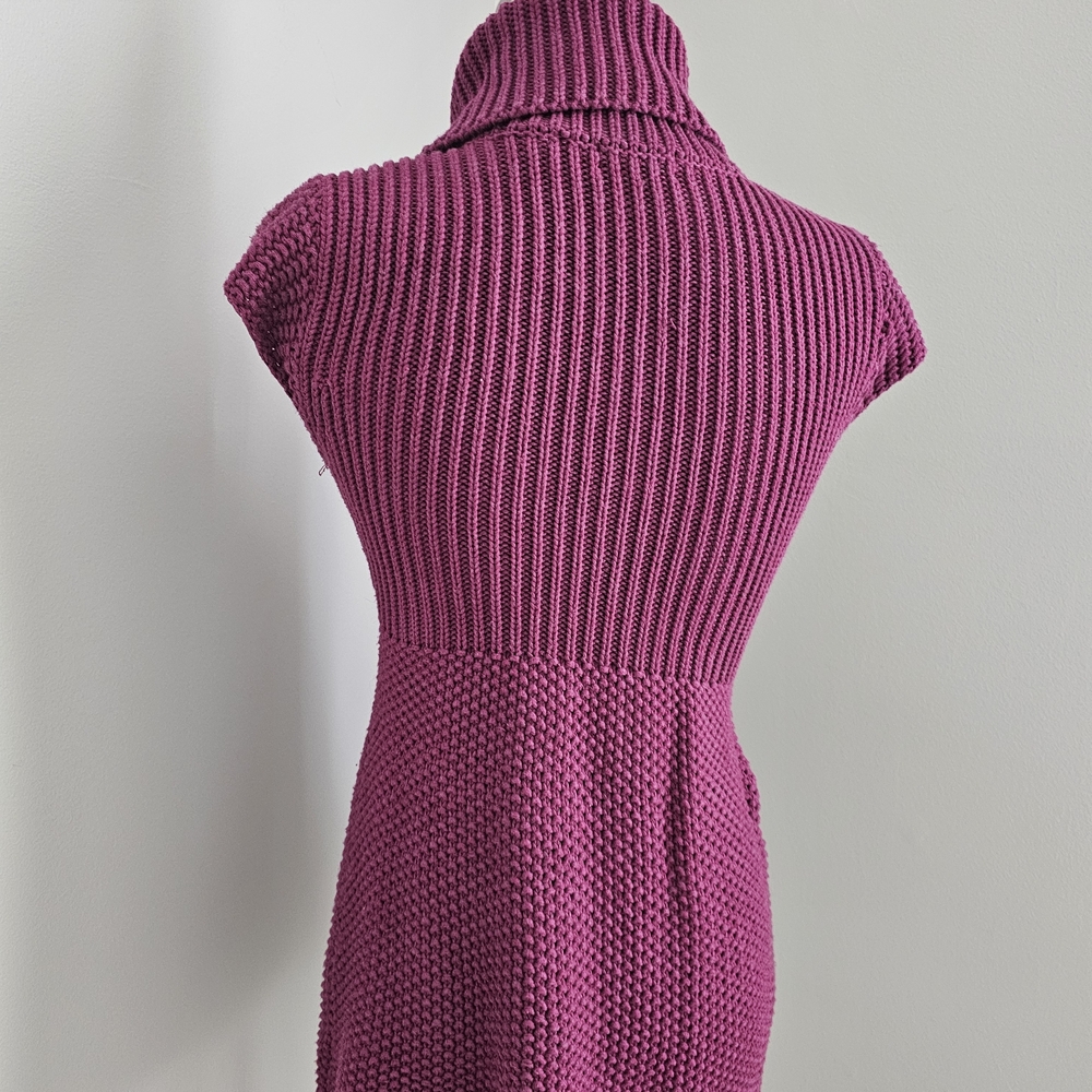 Moda International Purple Turtleneck Sweater - Picture 2 of 3